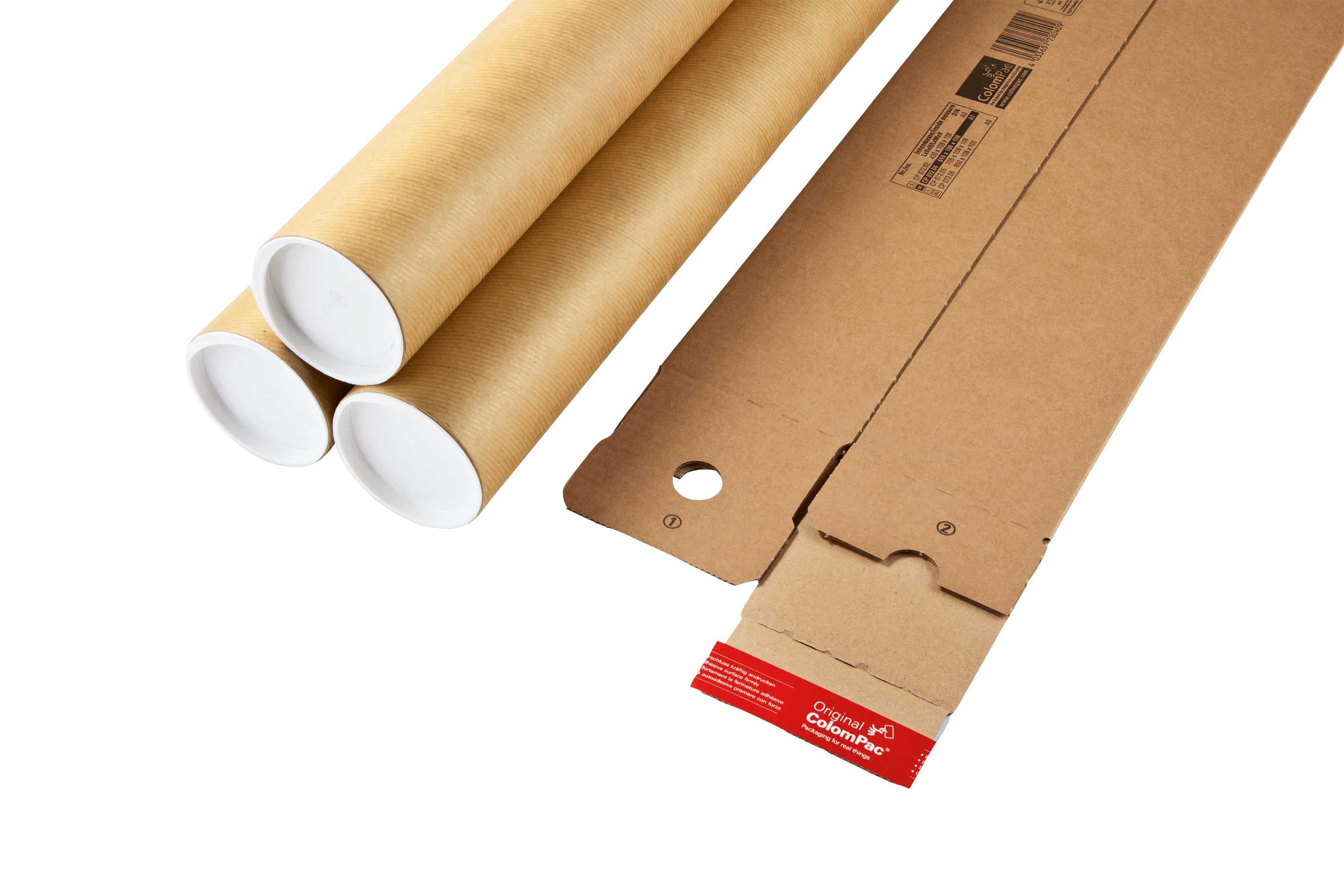A Guide on How to Ship a Poster in a Self-Sealing Colompack Postal Tube Box PackageMate
