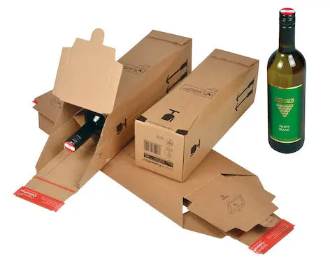 Wine shipping box