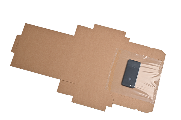 Die Cut Box with Flexible Film