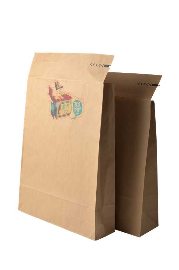 Double-sealing mailer bag Paper bag