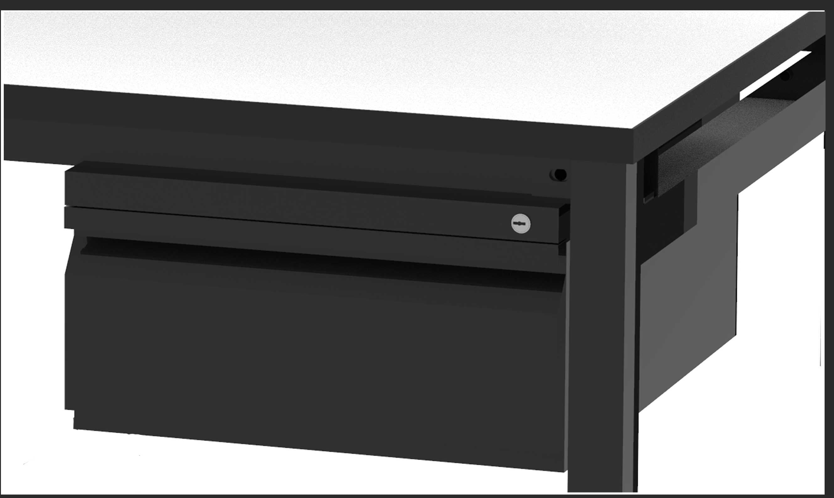 Drawer for packaging table
