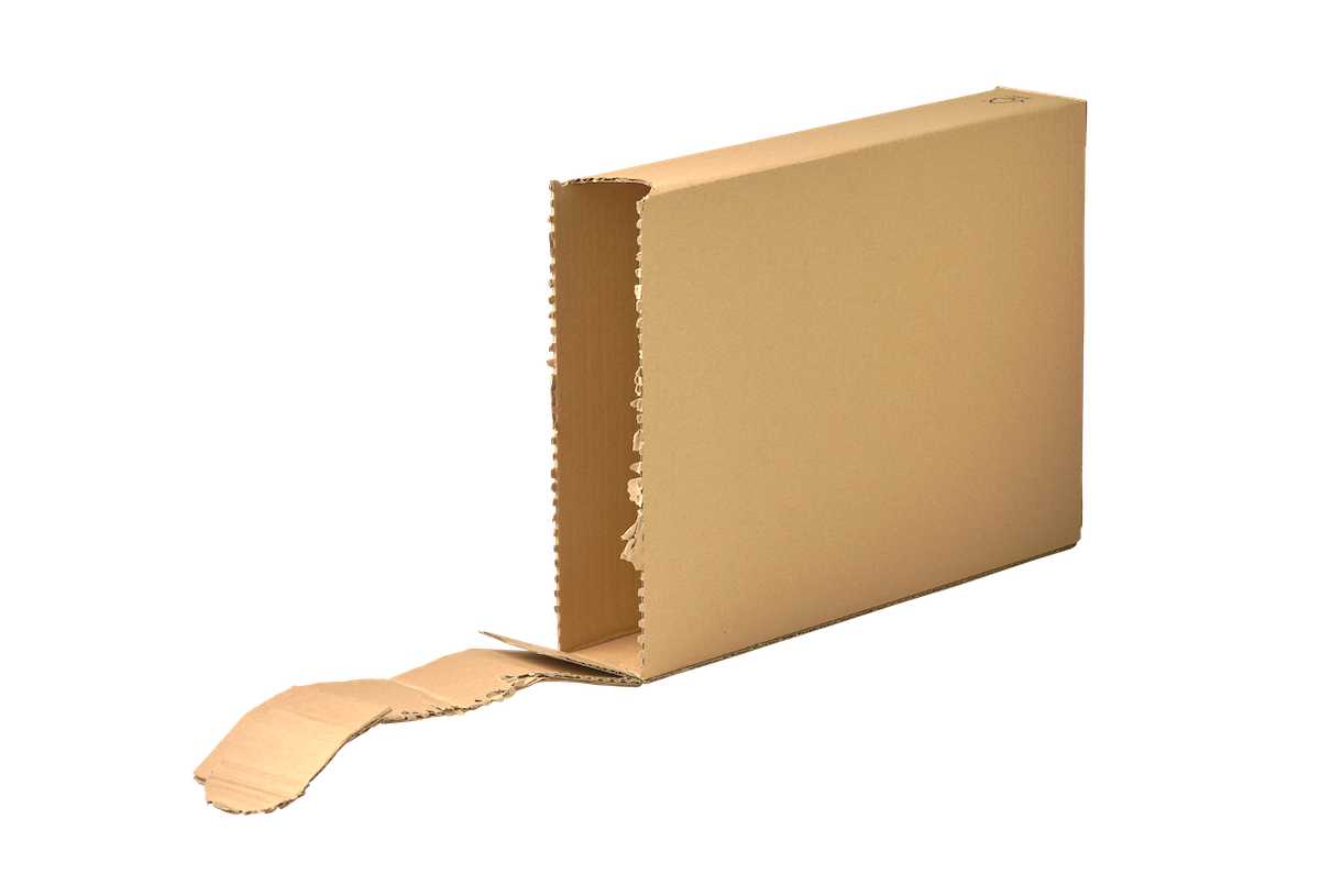 Flat courier box Courier box