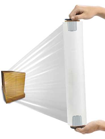 Stretch film applicator Stretch film hand