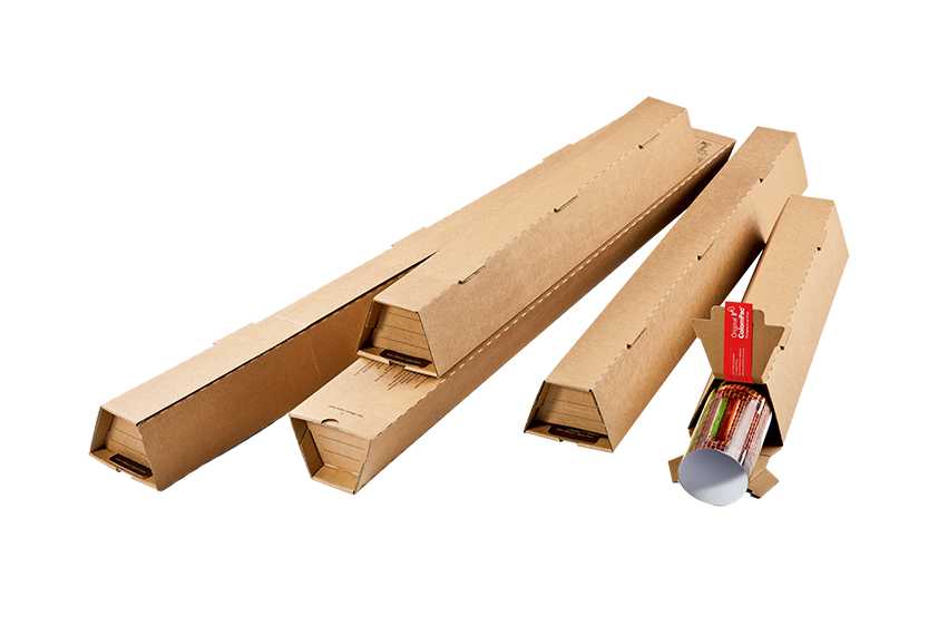 Tube Box - Trapezoid 430x105x55-75mm