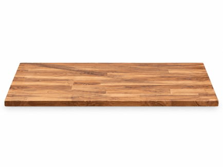 Hardwood table top for packing station 1550x750 packaging table