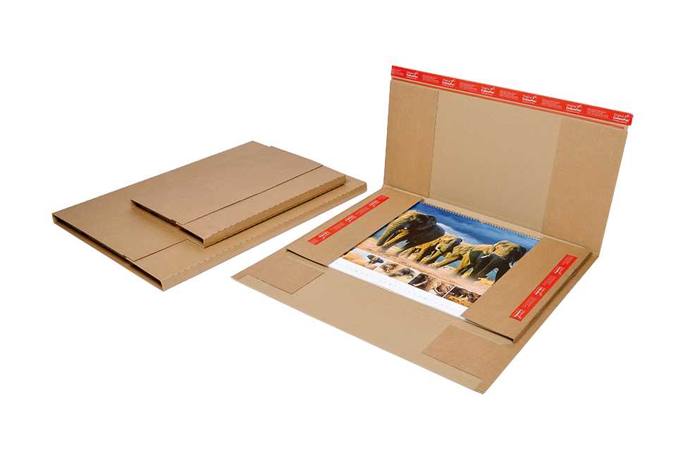 Wrap mailer for large formats - A2 