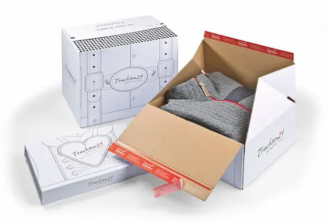 White shipping box Shipping boxes