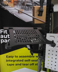 Laptop rack for the packing table packaging table