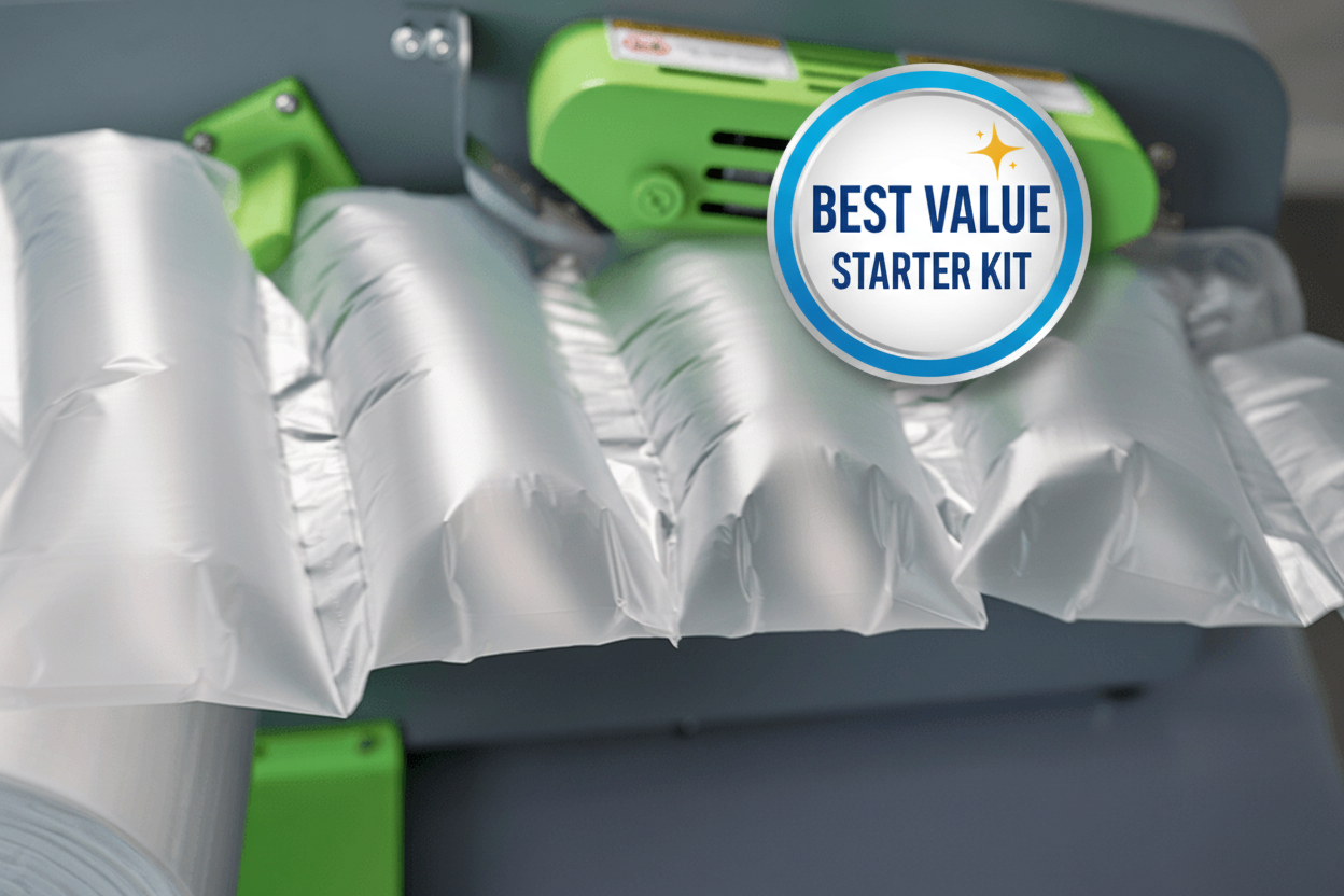 Recyclable air cushion void filler