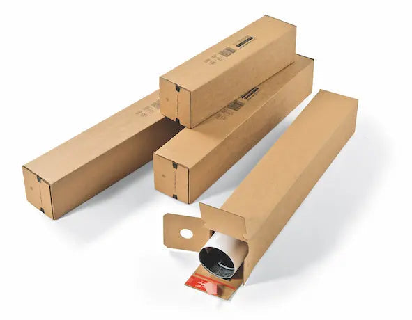 Stackable tube boxes from PackageMate