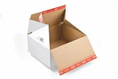 White shipping box Shipping boxes