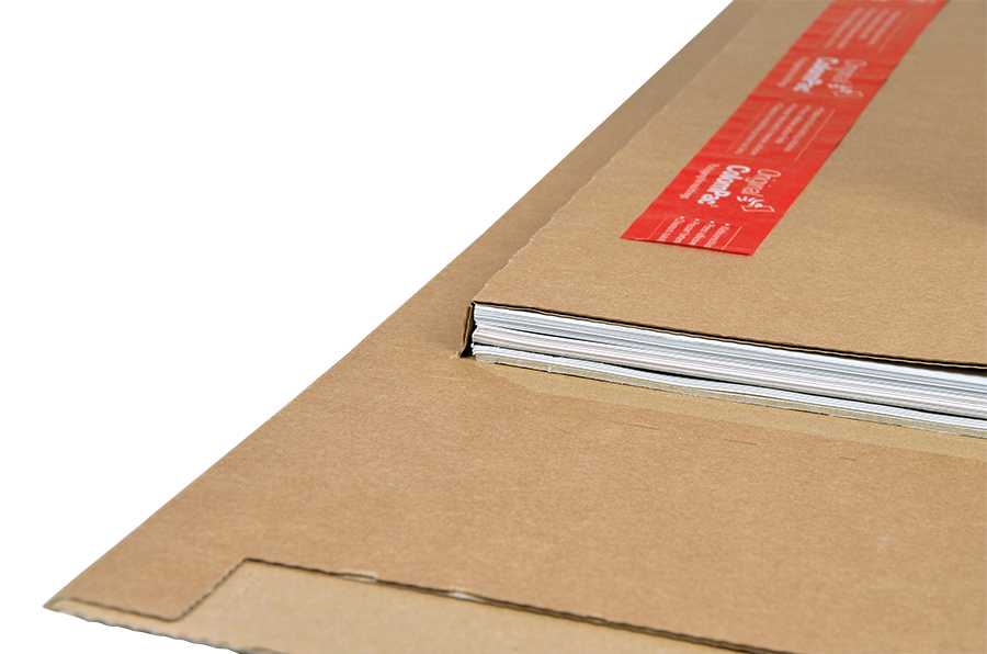 Wrap mailer for large formats - A2 