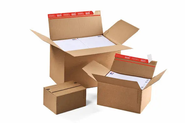 Postal boxes with flexible height Shipping boxes