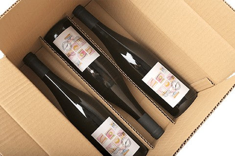 Wine box for 6 bottles Shipping boxes